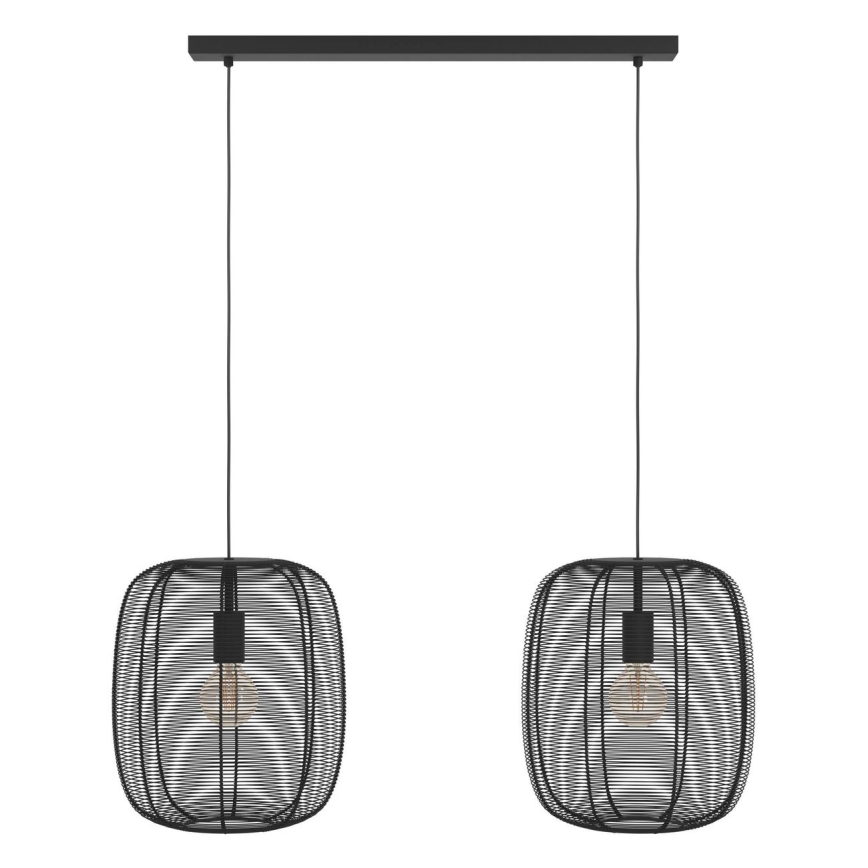 Eglo - Luster na sajli 2xE27/40W/230V