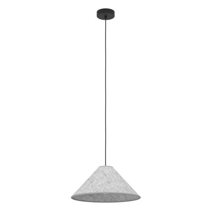 Eglo - Luster na sajli 1xE27/40W/230V sivo