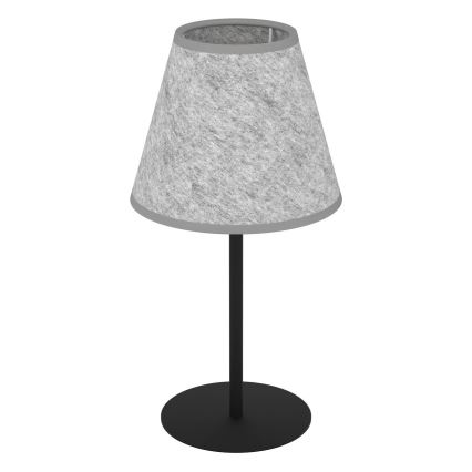 Eglo - Stona lampa 1xE27/40W/230V sivo