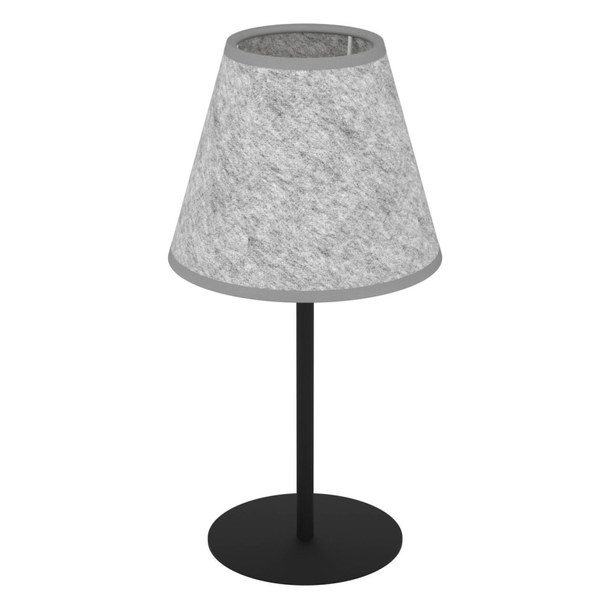 Eglo - Stona lampa 1xE27/40W/230V sivo