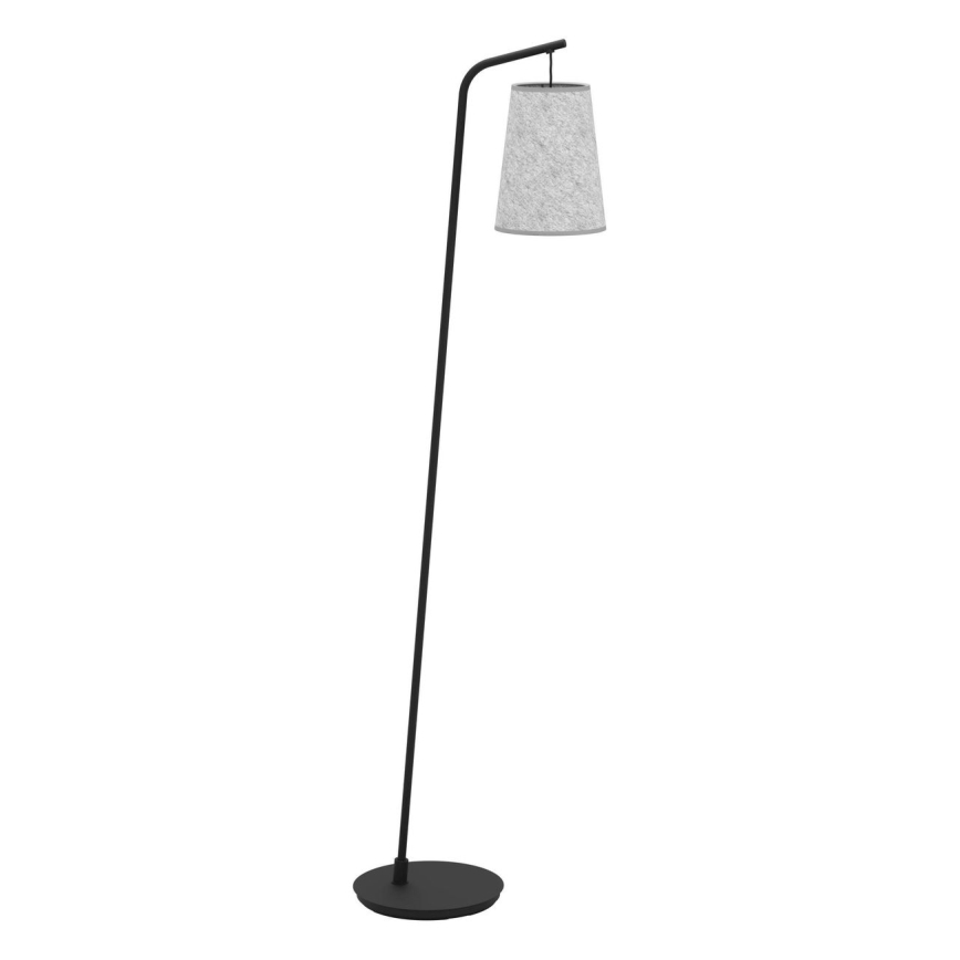 Eglo - Podna lampa 1xE27/40W/230V sivo