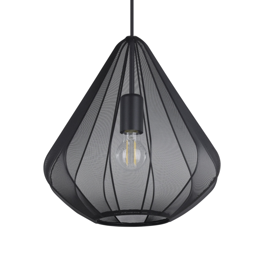 Eglo - Luster na sajli 1xE27/40W/230V pr. 33,5 cm crno