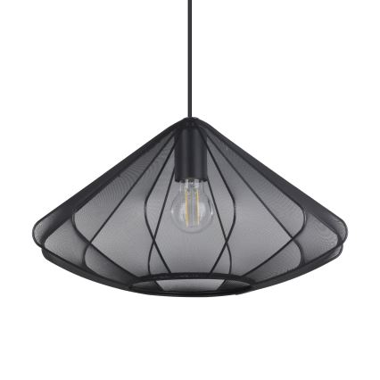 Eglo - Luster na sajli 1xE27/40W/230V pr. 42,5 cm crno