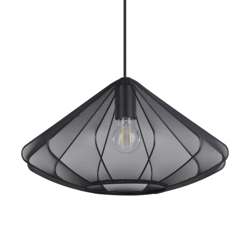 Eglo - Luster na sajli 1xE27/40W/230V pr. 42,5 cm crno