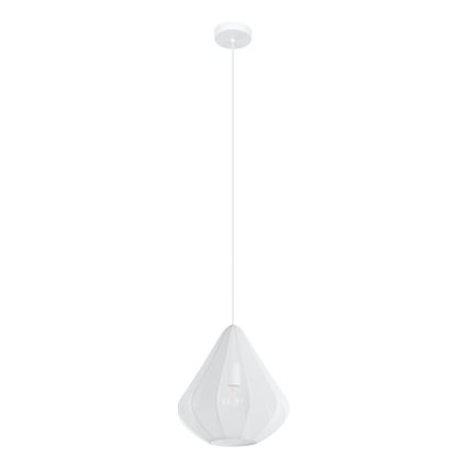 Eglo - Luster na sajli 1xE27/40W/230V pr. 33,5 cm bela