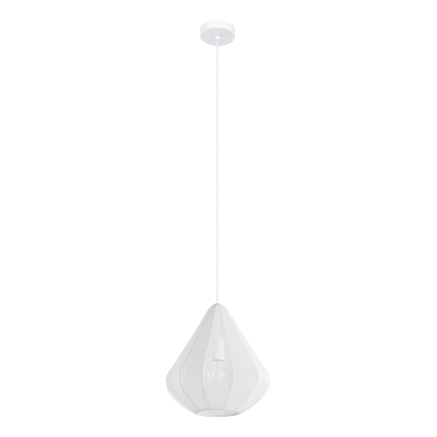 Eglo - Luster na sajli 1xE27/40W/230V pr. 33,5 cm bela
