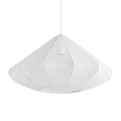 Eglo - Luster na sajli 1xE27/40W/230V pr. 42,5 cm bela