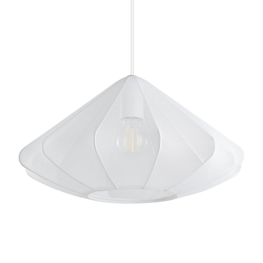 Eglo - Luster na sajli 1xE27/40W/230V pr. 42,5 cm bela