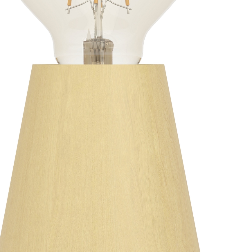 Eglo - Stona lampa 1xE27/40W/230V bež