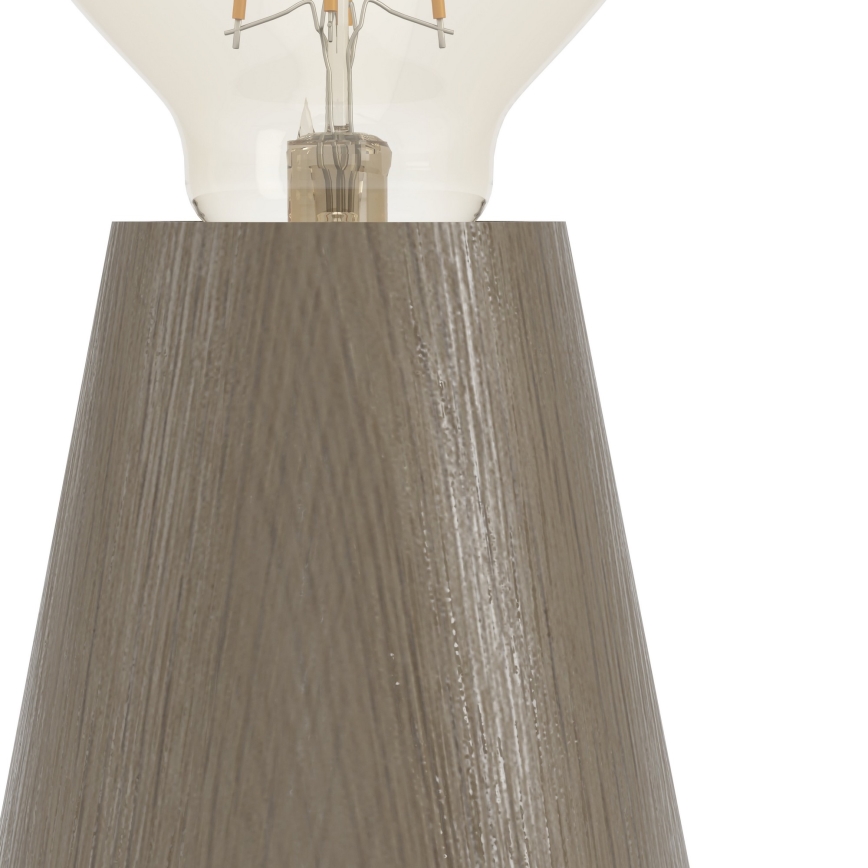 Eglo - Stona lampa 1xE27/40W/230V braon