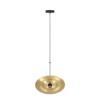 Eglo - Luster na sajli 1xE27/40W/230V zlatna
