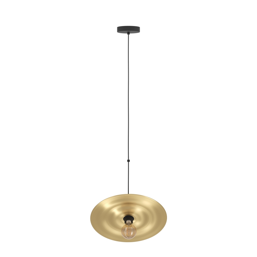 Eglo - Luster na sajli 1xE27/40W/230V zlatna