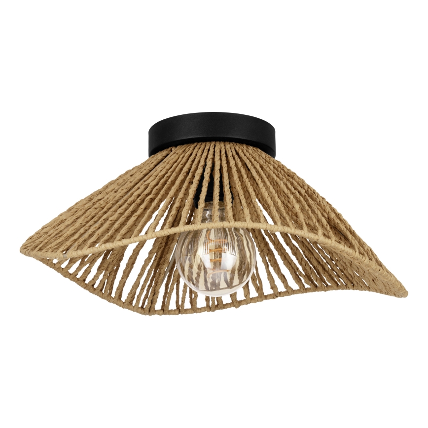 Eglo - Plafonjera 1xE27/60W/230V braon
