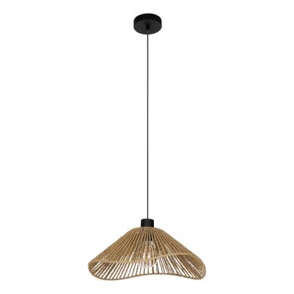 Eglo - Luster na sajli 1xE27/60W/230V braon