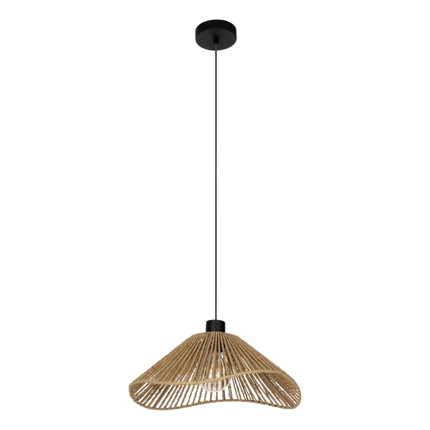 Eglo - Luster na sajli 1xE27/60W/230V braon