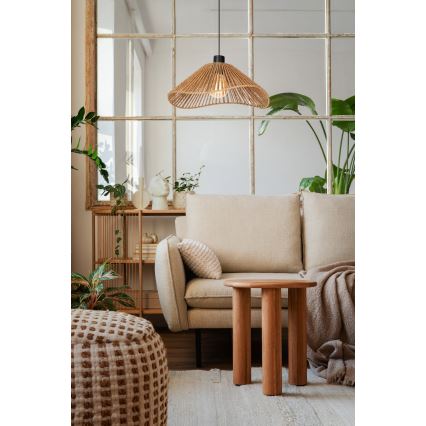 Eglo - Luster na sajli 1xE27/60W/230V braon