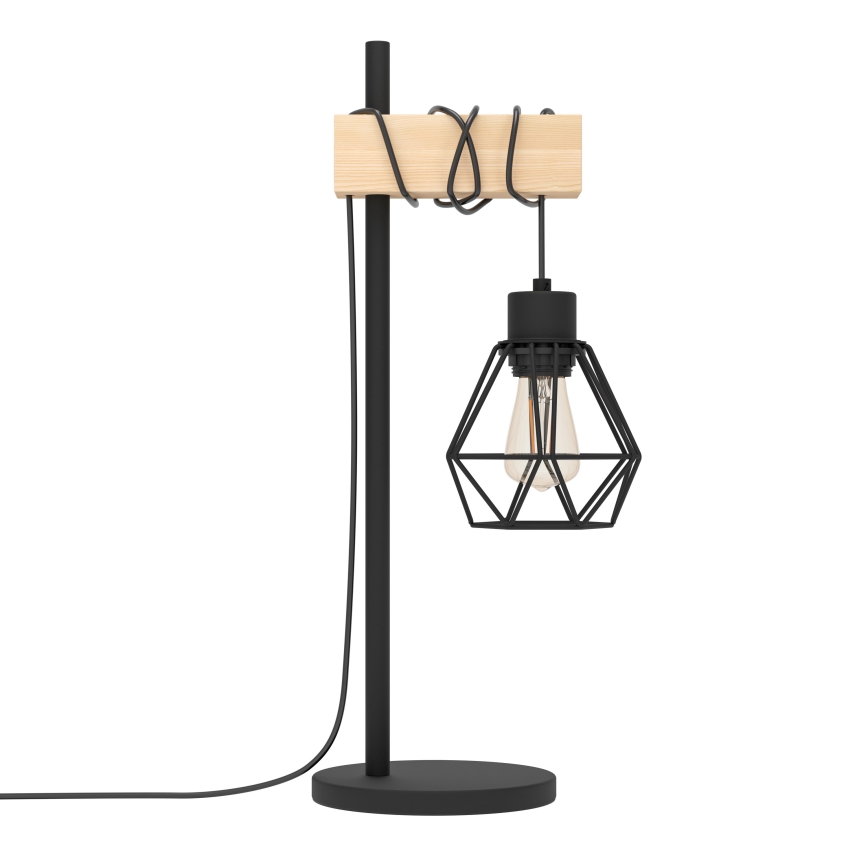 Eglo - Stona lampa TOWNSHEND 1xE27/60W/230V - FSC sertifikovano