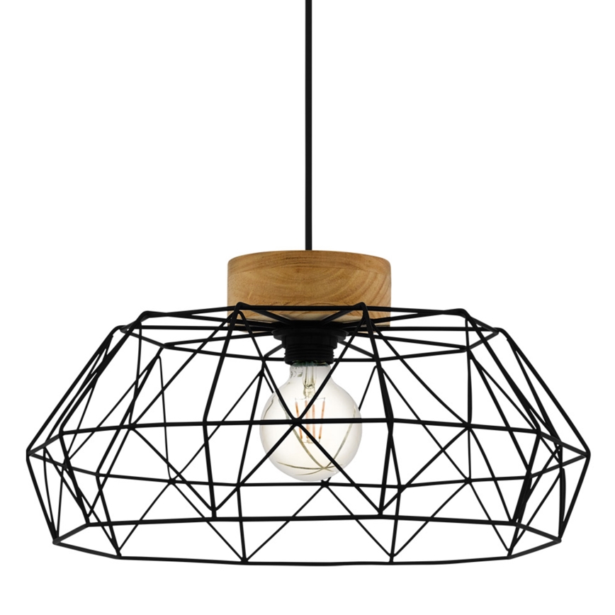 Eglo - Luster na sajli 1xE27/60W/230V - FSC sertifikovano