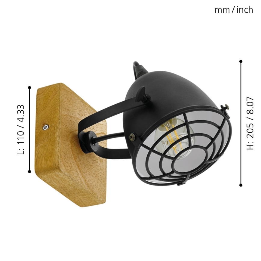 Eglo - Reflektorska lampa 1xE14/40W/230V - FSC sertifikovano