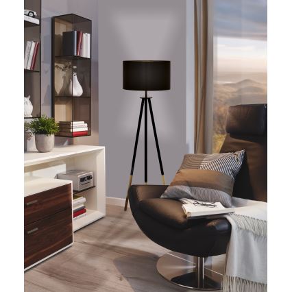 Eglo - Podna lampa 1xE27/60W/230V - FSC sertifikovano