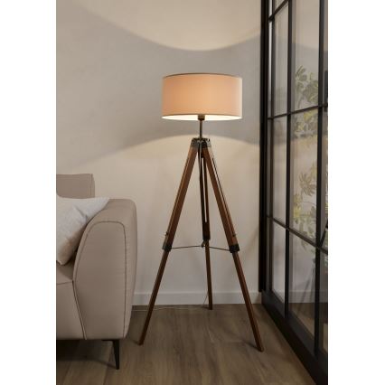 Eglo - Podna lampa 1xE27/60W/230V - FSC sertifikovano