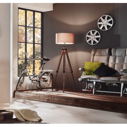 Eglo - Podna lampa 1xE27/60W/230V - FSC sertifikovano