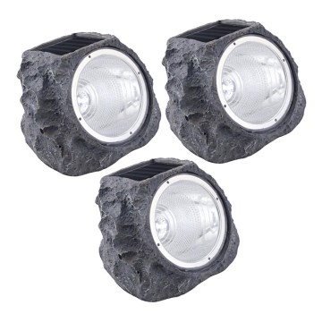 Eglo 48505 - Set 3x Solarna LED rasveta 3xLED/0,06W