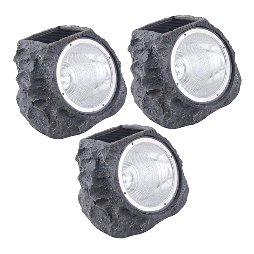 Eglo 48505 - Set 3x Solarna LED rasveta 3xLED/0,06W
