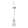 Eglo 48514 - LED Solarna viseća lampa LED/0,06W/1,2V IP44 krom