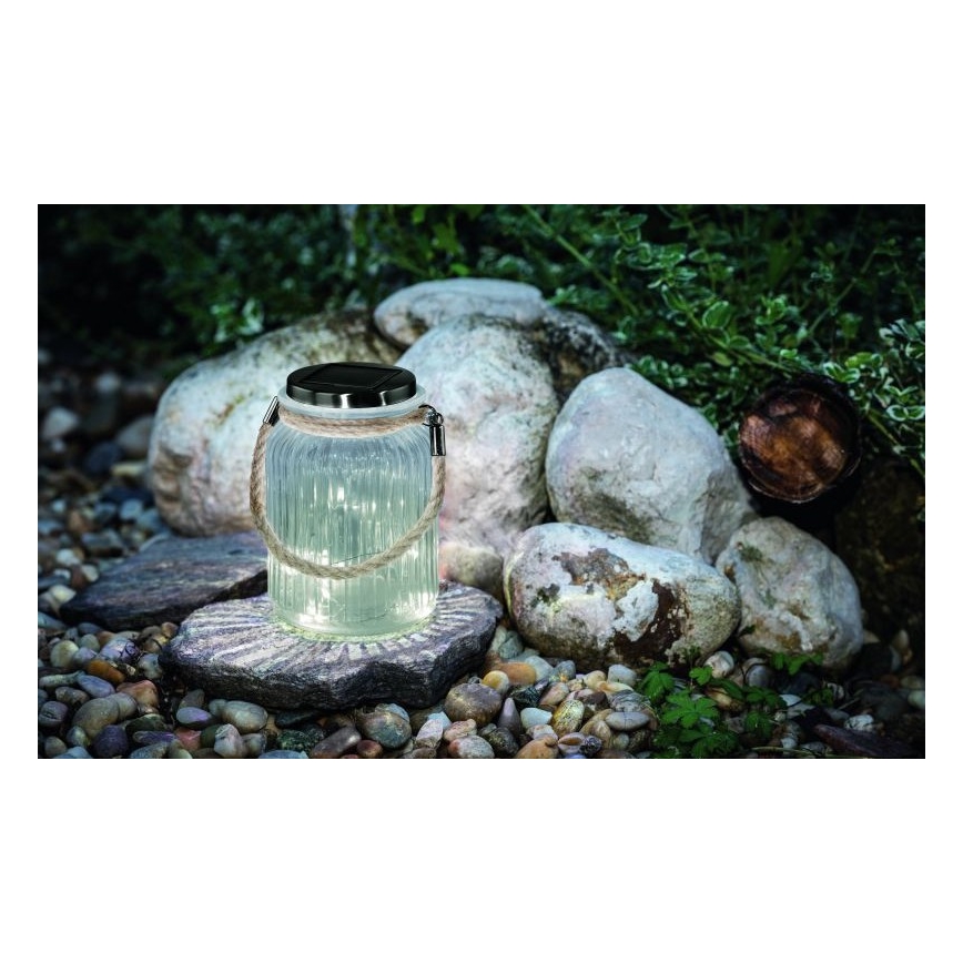Eglo 48567 - Solarna lampa SOLAR LED/1xAA prozirna