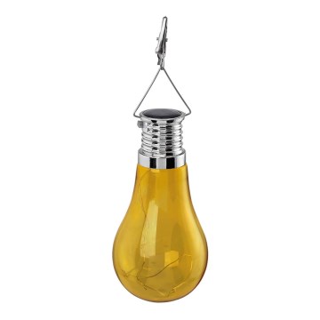Eglo 48623 - LED Solarno svetlo 4xLED/0,06W žuta