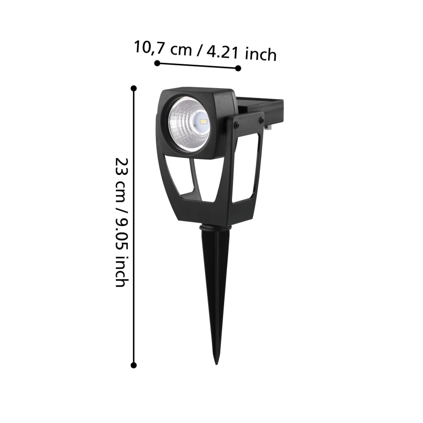 Eglo 48719 - LED Solarni reflektor SOLAR 1xLED/0,1W/3,2V IP44