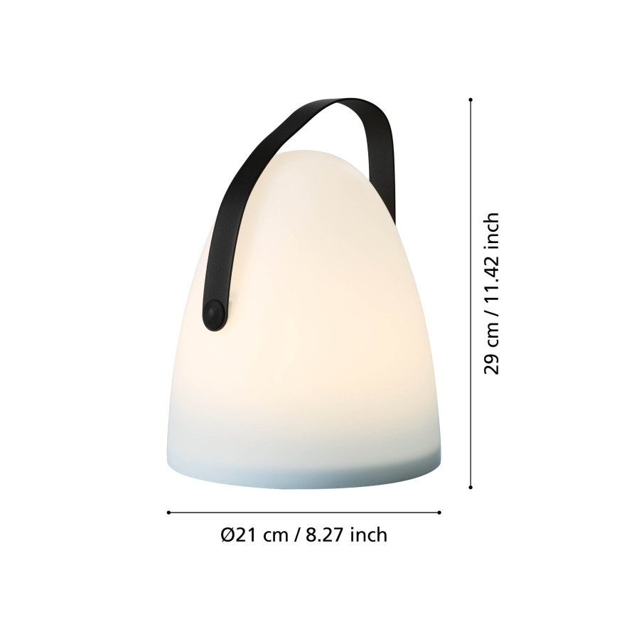 Eglo 48841 - LED Spoljašnja stona lampa COLLIRADOS LED/3xAA IP44
