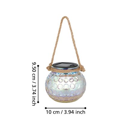 Eglo 48952 - LED Solarno svetlo LED/0,03W/1,2V 3000 mAh