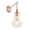 Eglo 49082 - Zidna lampa TARBES 1xE27/60W/230V