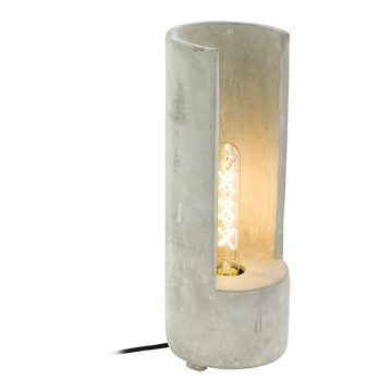 Eglo 49112 - Stona lampa LYNTON 1xE27/60W/230V beton