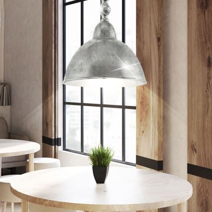 Eglo 49183 - Luster EASINGTON 1xE27/60W/230V