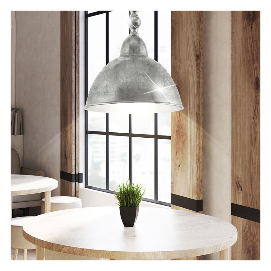 Eglo 49183 - Luster EASINGTON 1xE27/60W/230V