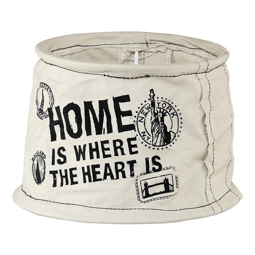 Eglo 49442 - Abažur VINTAGE vreća home E14 pr.20 cm