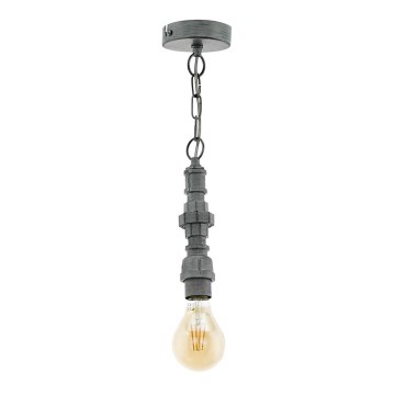 Eglo 49707 - Luster na lancu CHEPSTOW 1xE27/60W/230V