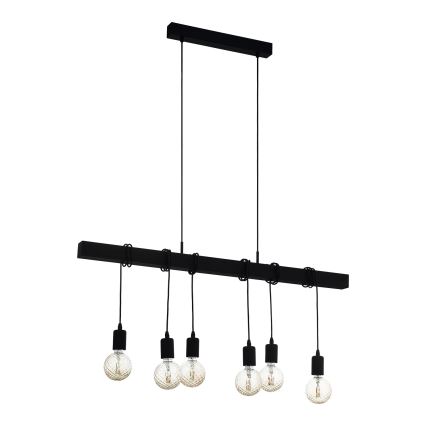 Eglo - Viseća lampa TOWNSHEND 6xE27/60W/230V