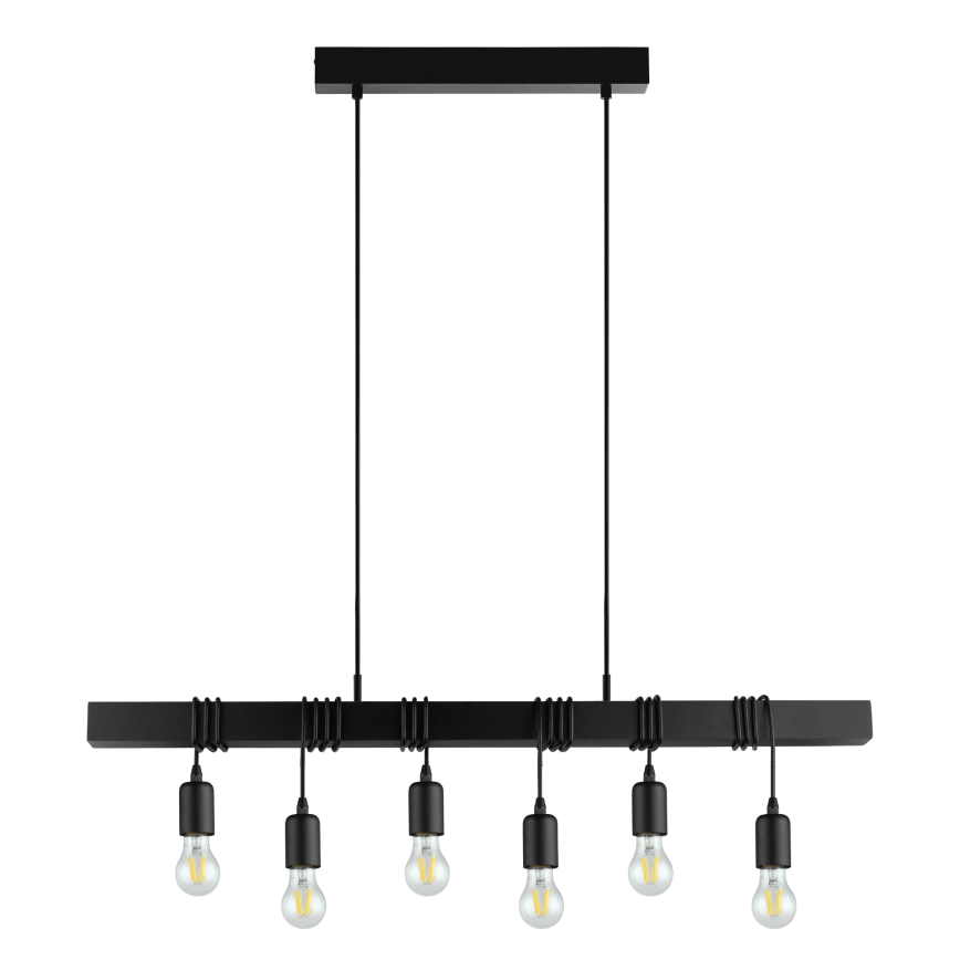 Eglo - Viseća lampa TOWNSHEND 6xE27/60W/230V