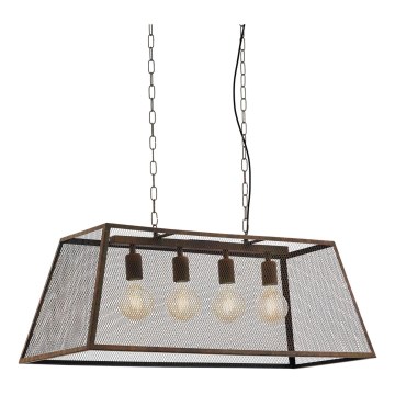 Eglo 49799 - Viseća lampa AMESBURY 4xE27/60W