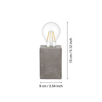 Eglo - Stona lampa 1xE27/60W
