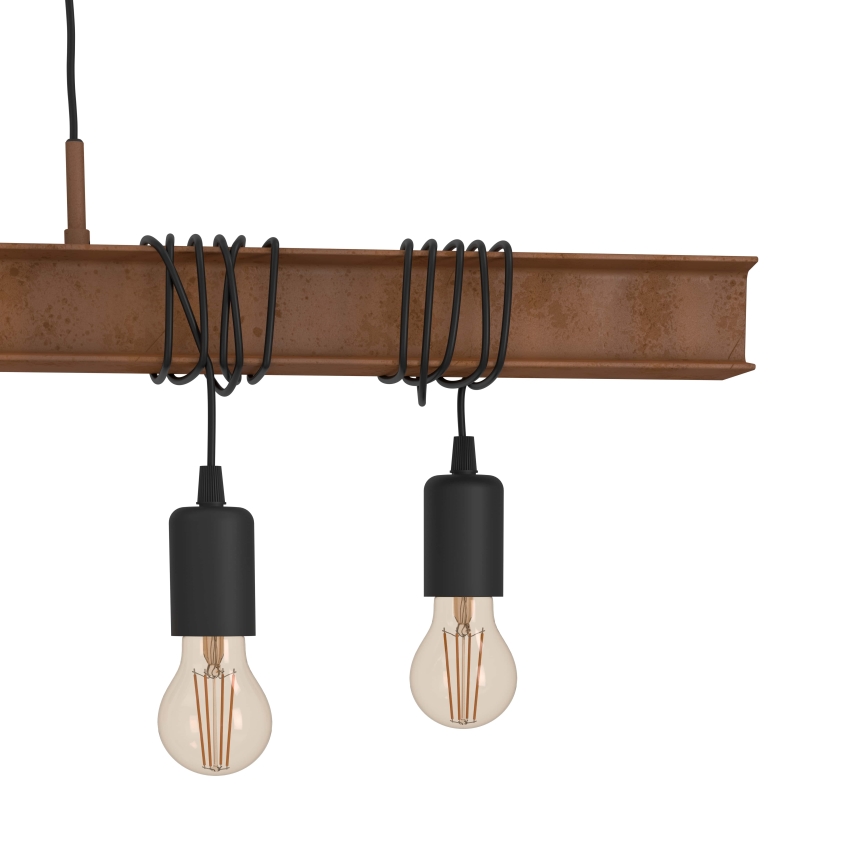 Eglo - Luster na sajli TOWNSHEND 6xE27/60W/230V