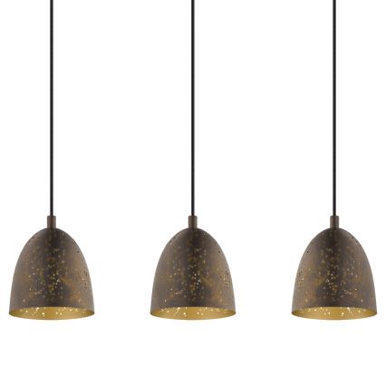 Eglo - Viseća lampa 3xE27/60W