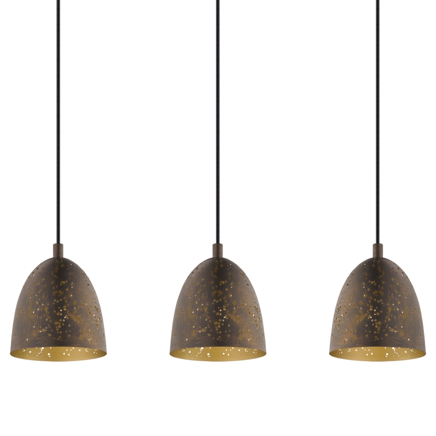 Eglo - Viseća lampa 3xE27/60W