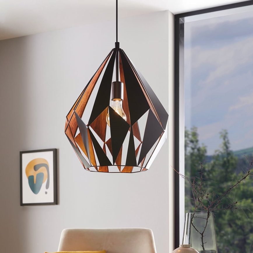Eglo - Viseća lampa 1xE27/60W/230V