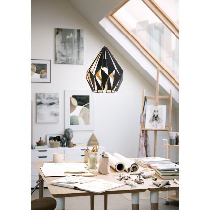 Eglo - Viseća lampa 1xE27/60W/230V