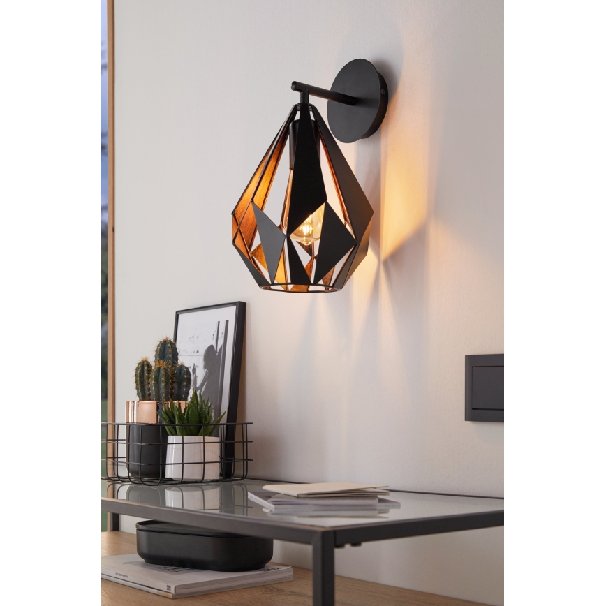 Eglo - Zidna lampa 1xE27/60W/230V